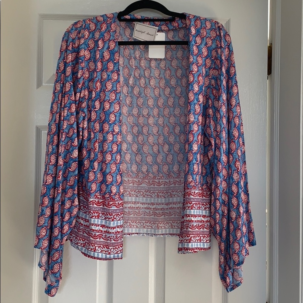 Boho cardigan kimono